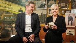 Inas Nacht mit Markus Söder und Felix Neureuther.